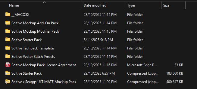 Soltive Clothing Brand Builder Pack (All You Need)