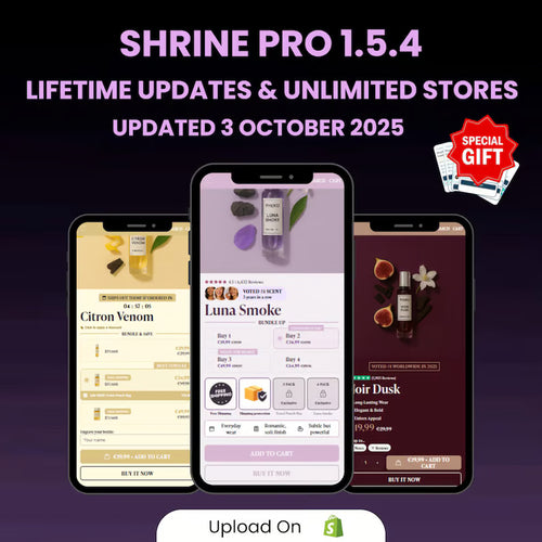 Shrine Pro 1.5.4 Shopify Theme: Customizable, SEO Optimized, Responsive + LIFETIME UPDATES